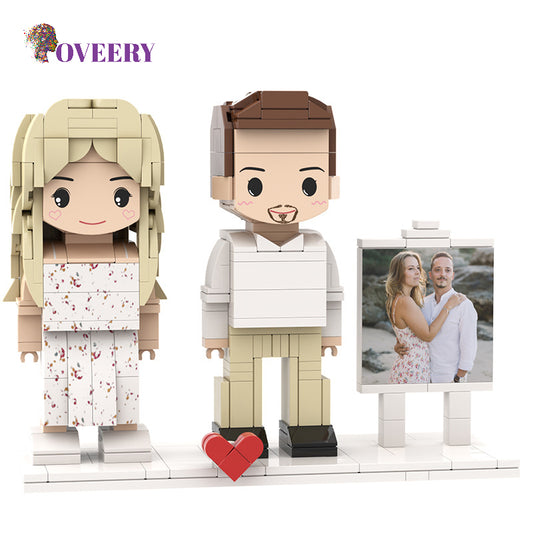 Building Blocks DIY Portrait Action Figure-Valentine's Day/Birthday/Confession/To Family