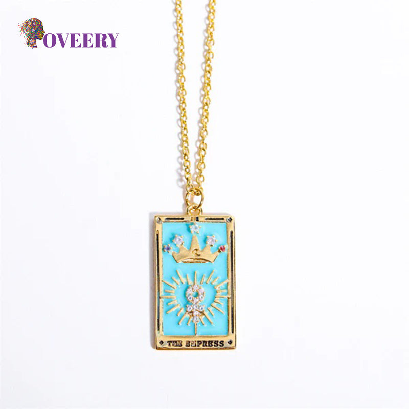 Collier Tarot Carré 