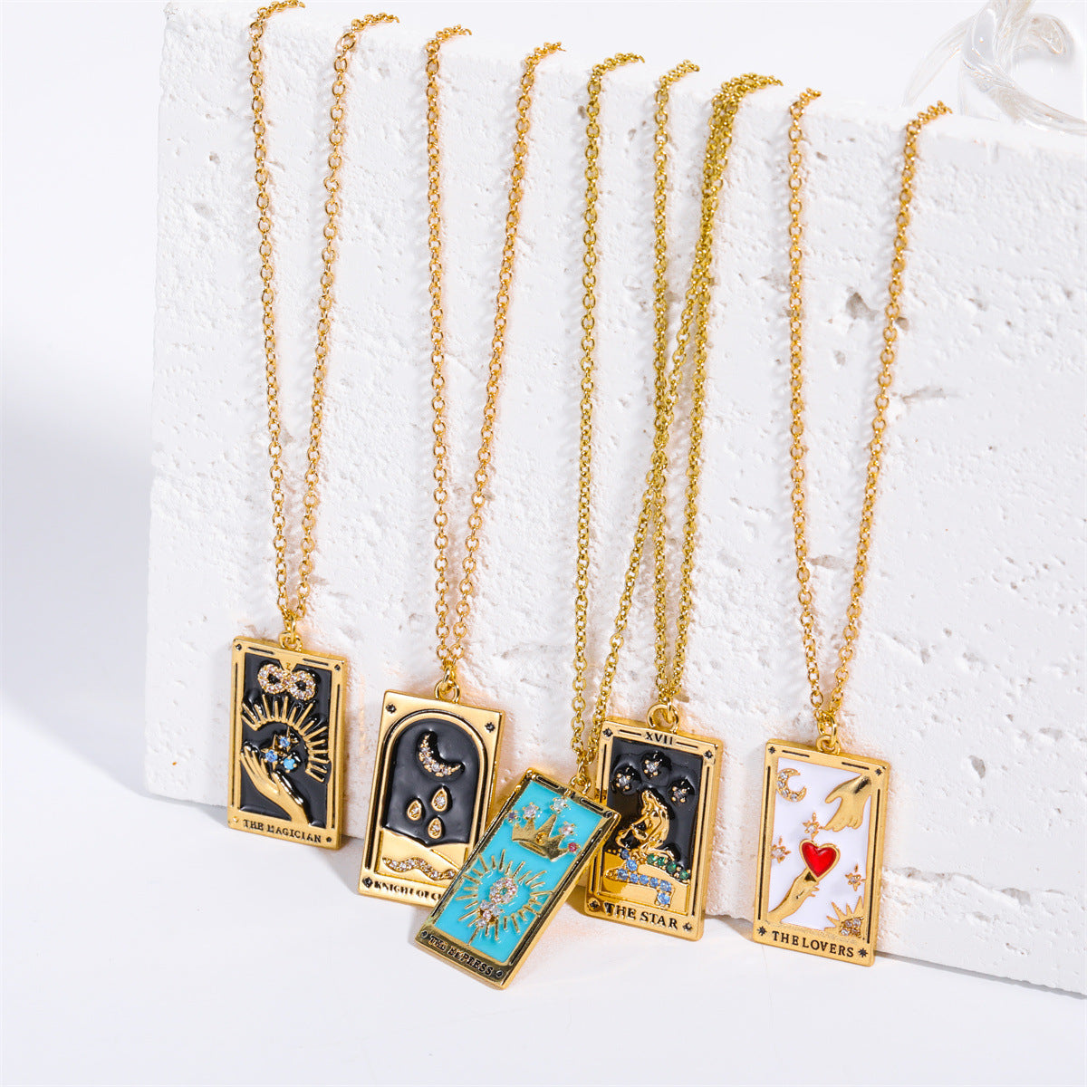 Tarot Square Necklace