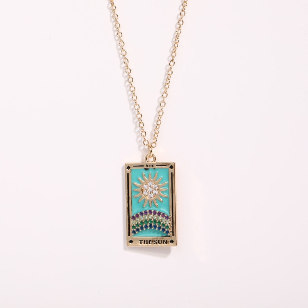 Tarot Square Necklace