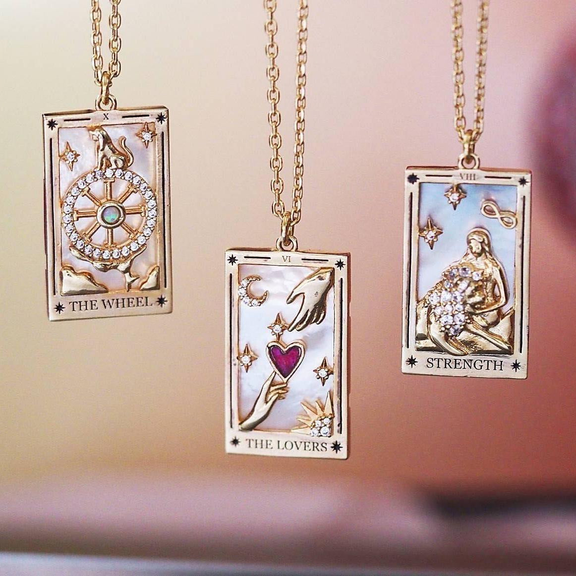 Tarot Square Necklace