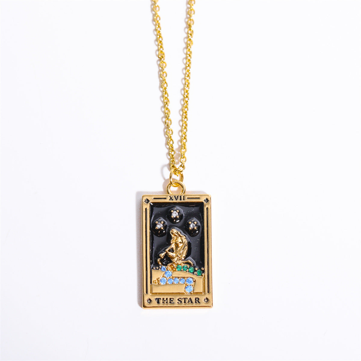 Collier Tarot Carré 