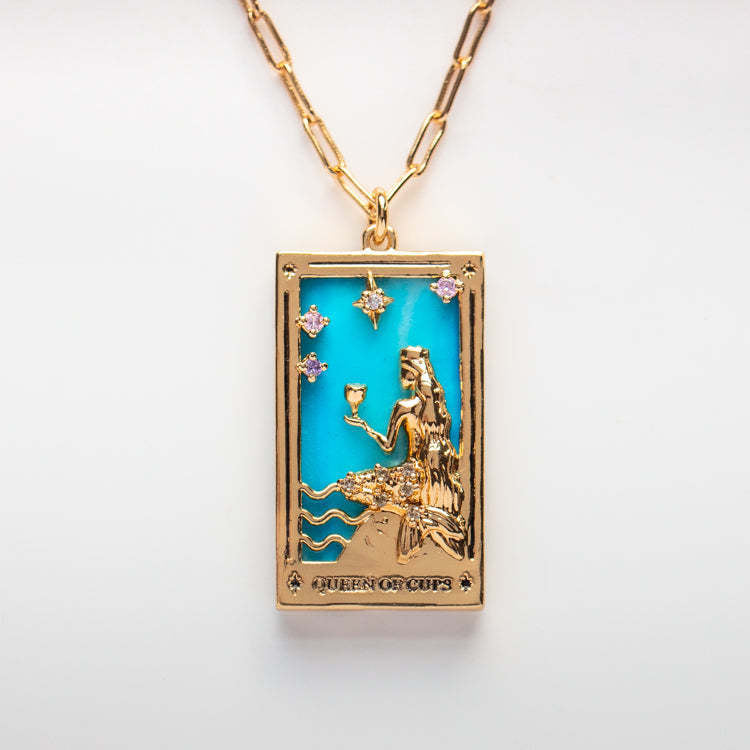 Collier Tarot Carré 