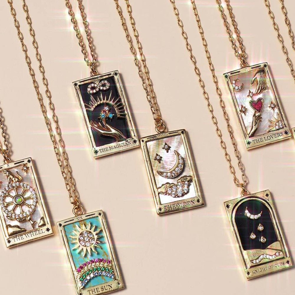 Collier Tarot Carré 