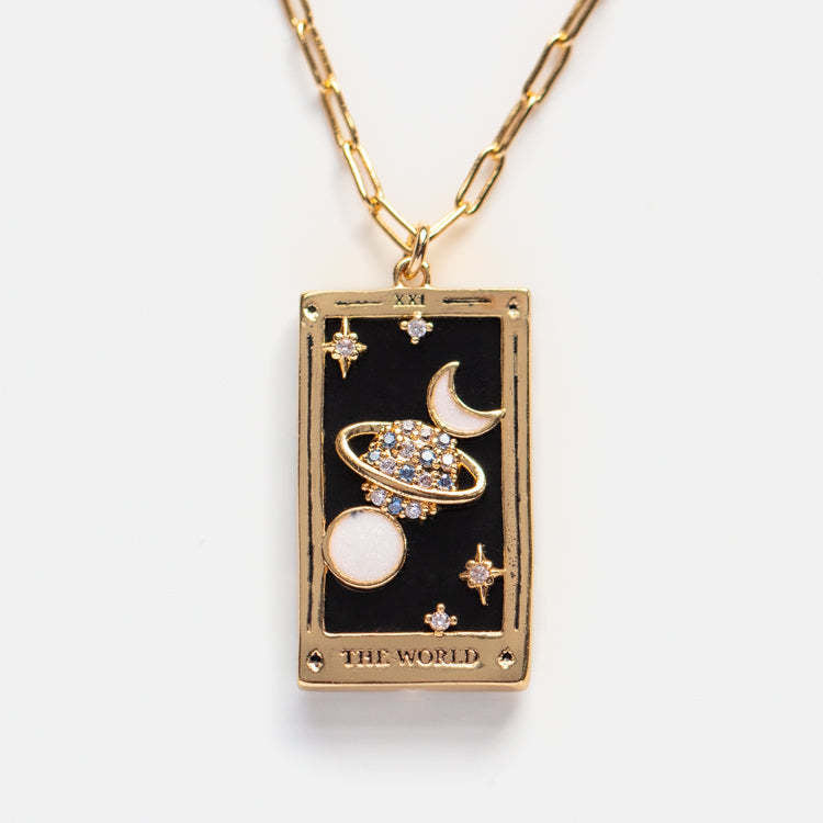 Collier Tarot Carré 