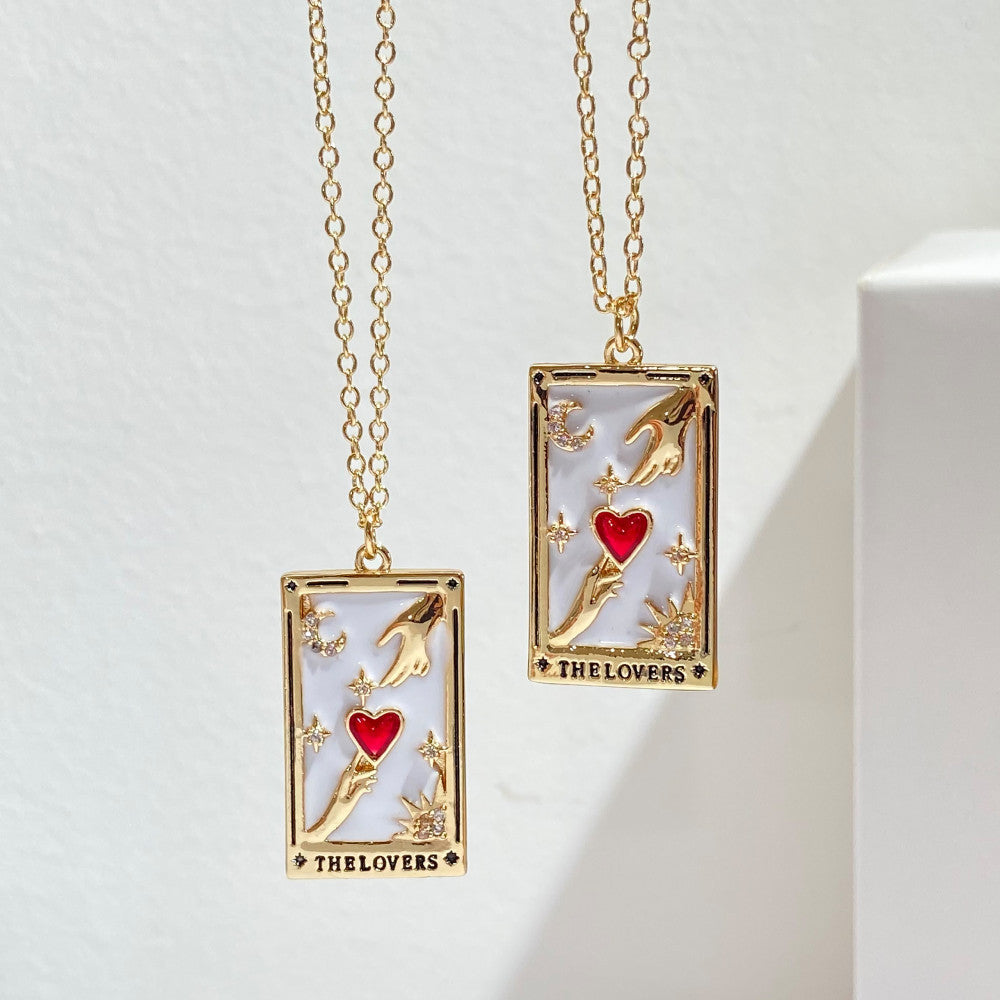 Tarot Square Necklace