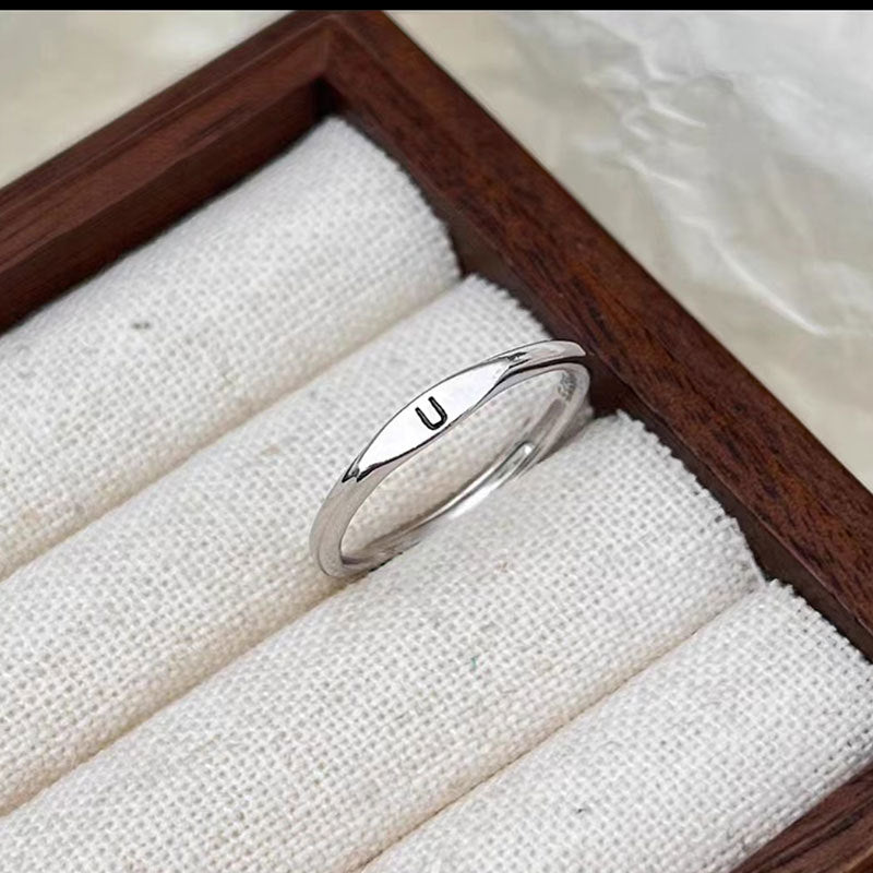 Bague redimensionnable fabriquée à la main (100 % argent pur) 